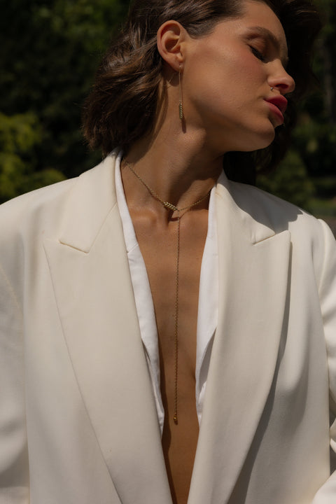 Pendant necklace "Sun Kiss" (gold)