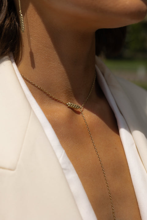 Pendant necklace "Sun Kiss" (gold)