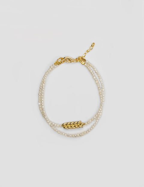 Bracelet "Morning dew" (gold)