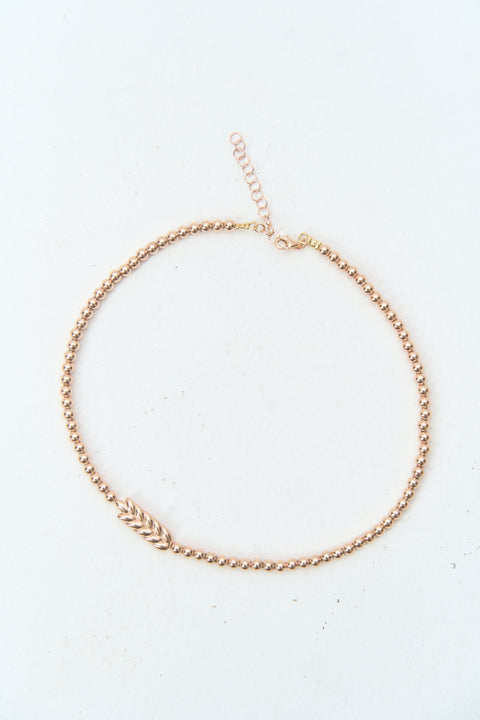 Necklace "The One" (rose gold)