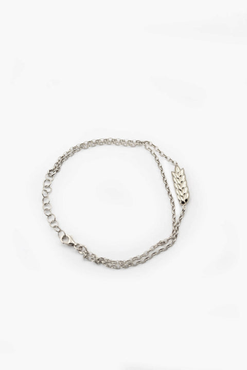 Bracelet "Sun Kiss" (silver with rhodium)