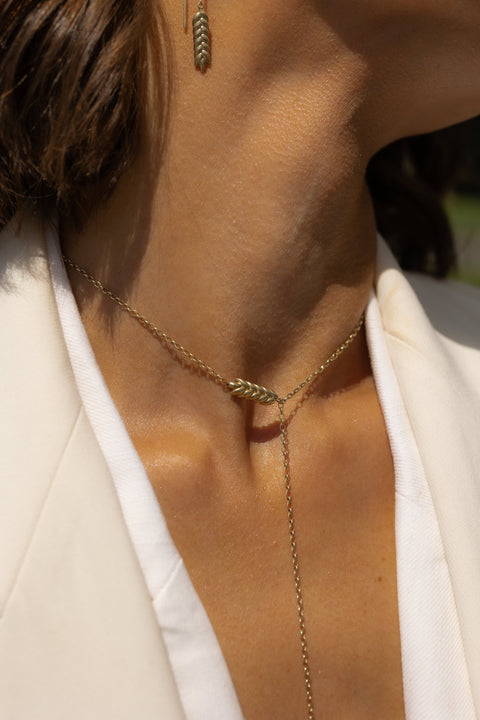 Pendant necklace "Sun Kiss"