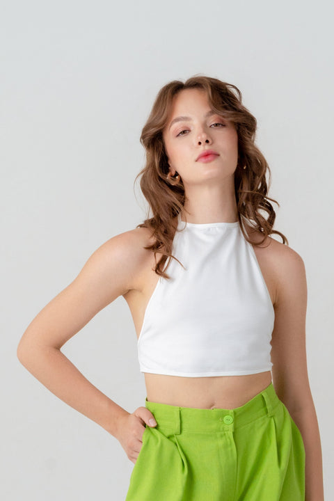 Cropped top "Blooming"