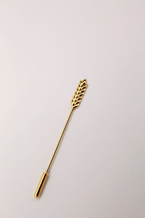 Brooch “Golden wheat” (needle)