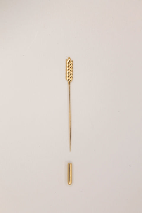 Brooch “Golden wheat” (needle)